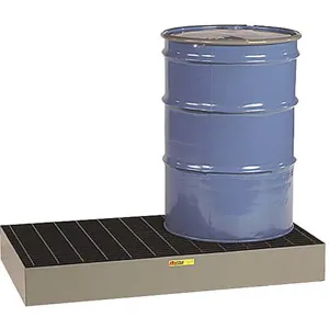 LITTLE GIANT SSB-5176 Drum Spill Containment Gray 6 Drum 99 Gallon | AD9QJM 4UDX8