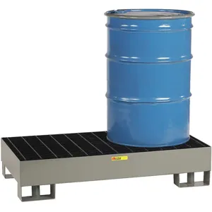 LITTLE GIANT SST-5125 Drum Spill Containment Gray 2 Drum 33 Gallon | AD9QJF 4UDX2