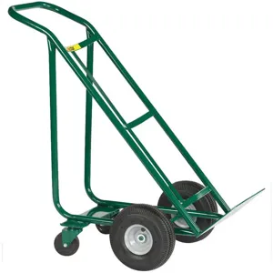 LITTLE GIANT T-400-10-4R Tilt Back Hand Truck Rubber Wheel | AC8ABA 39E624