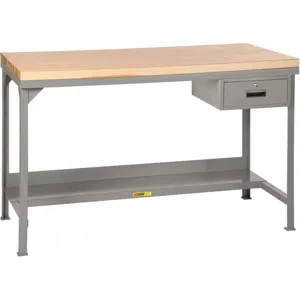 LITTLE GIANT WSJ2-3060-36-DR Workbench 60 Inch Width x 30 Inch Depth Includes Storage Drawer | AG4KDJ 34AV61