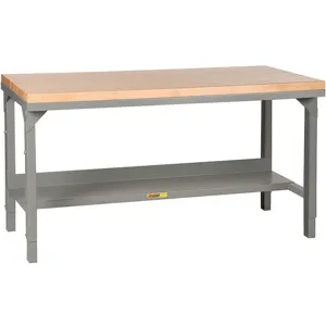 LITTLE GIANT WSJ2-3048-AH Workbench 48 Inch Width x 30 Inch Depth 28 Inch - 42 Inch H | AG4JYT 34AV63