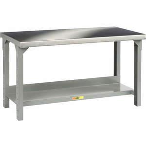 LITTLE GIANT WSS2-3060-AH Workbench Stainless Steel Top 27-41hx60wx30d | AB6FXC 21E719