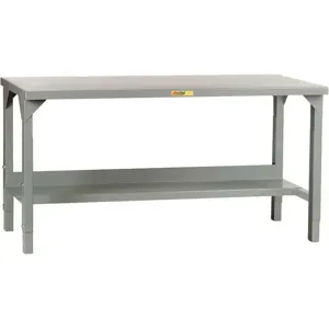 LITTLE GIANT WST2-2448-AH Workbench Lower Shelf 27-41hx48wx24d | AB6FVZ 21E683