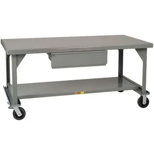 LITTLE GIANT WW3672-HD-6PHFL Mobile Workbench 7 Gauge Drwr 34h x 72w x 36d | AB6FXF 21E725