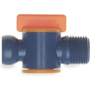 LOC-LINE 32092 Male Npt Valve 1/2 Inch - Pack Of 2 | AF2UXQ 6Y708