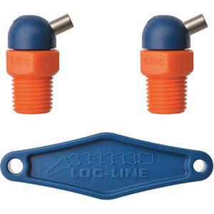 LOC-LINE 72073 Nozzle CT Style 0.160 Inch Diameter PK2 | AH7PQZ 36XM68