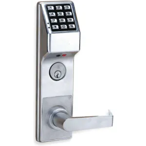 MARKS USA DL3500CRR US26D Code Access Lock Chrome Lever 12 Button | AA9XPW DL3500CRR/26D / 1HWL6