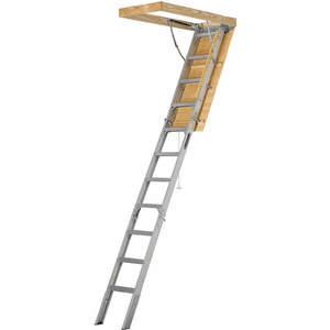 LOUISVILLE AA2210 Attic Ladder Aluminium 12 In W | AG4ZMB 35JE80