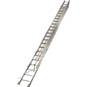 LOUISVILLE AE1660 Extension Ladder 3 Section 60 Feet Aluminium | AC7AHJ 36Y333