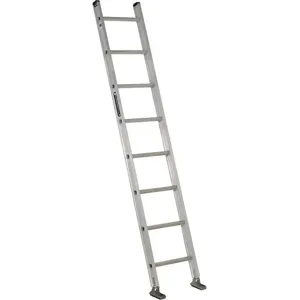 LOUISVILLE AE2108 Straight Ladder 300 Lb. Aluminium | AC7AHK 36Y334