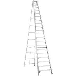 LOUISVILLE AS1020 Stepladder Aluminium 20 Feet 300 Lb. | AC7AKL 36Y382