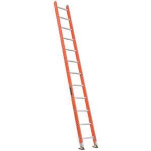 LOUISVILLE FE3112 Straight Ladder 12 Feet 300 Lb. Fiberglass | AC7ALY 36Y417
