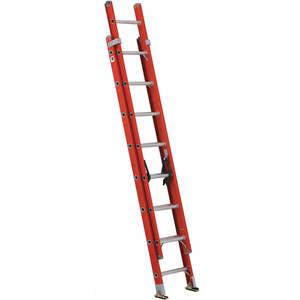 LOUISVILLE FE3216 Extension Ladder Fiberglass 16 Feet Ia | AA9DUP 1CMW3