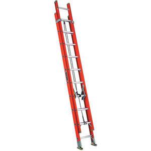 LOUISVILLE FE3220 Extension Ladder Fiberglass 20 Feet Ia | AA9DUM 1CMW1