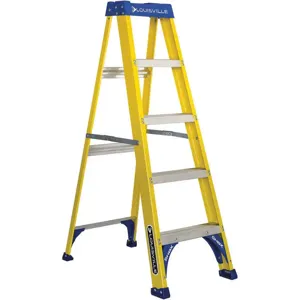 LOUISVILLE FS2005 Stepladder Fiberglass 5 Feet 250 Lb. | AC7APK 36Y480