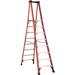 LOUISVILLE FXP1808HD Plateform Stepladder 7 Feet 7 FGL 375 lb. | AH9CGW 39RL16