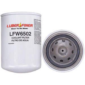 LUBERFINER LFW6502 Coolant Filter Spin-On 5-3/8 Inch Height | AH6NXT 36DU37