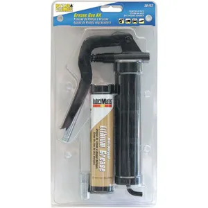 PLEWS-LUBRIMATIC 30-132 Mini Grease Gun Kit Pistol Grip 3oz Bulk | AH9QRM 41AA51