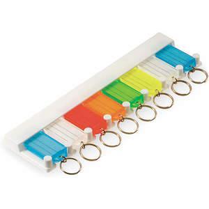 LUCKY LINE PRODUCTS 60580 Key Tag Rack With Eight Tags White | AC9MCU 3HJU6