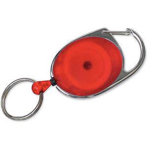 LUCKY LINE PRODUCTS 6407005 Key Retractor Reel Red Pk5 | AF6VRC 20KR28