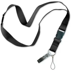 LUCKY LINE PRODUCTS 6412005 Key Accessory Lanyard Black Pk5 | AB4ZFL 20KR26