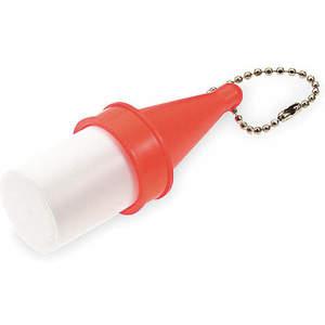 LUCKY LINE PRODUCTS 9211 Key Buoy With Ball Chain Red And White | AC8WKG 3EGN8
