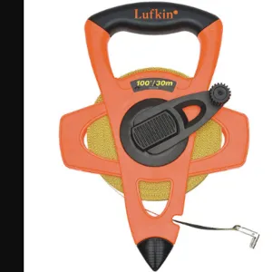 LUFKIN FM030CME Tape Measure 1/2 Inch x 100 Feet Orange/black | AD2XHQ 3VZJ2