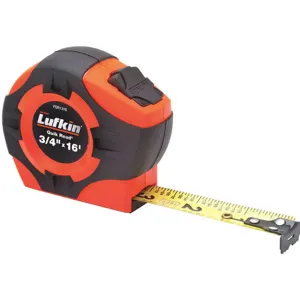 LUFKIN PQR1316N Tape Measure 16 Feet 3/4 Inch Blade Width | AH9VDX 44ZJ76