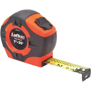 LUFKIN PQR1425 Tape Measure 25 Feet 4 Rivet Hook | AH9VDY 44ZJ77