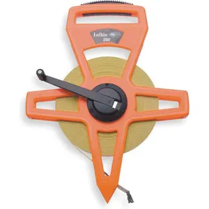 LUFKIN PS1808N Tape Measure 1/2 Inch x 200 Feet Orange/black | AA9UFJ 1FC92