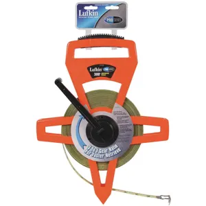 LUFKIN PS1809DN Tape Measure 1/2 Inch x 300 Feet Orange/black | AD2XHE 3VYW5