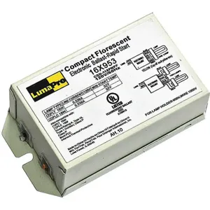 LUMAPRO 16X953 Cfl Ballast Electronic 31w 120v | AA8BDE