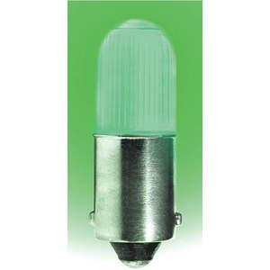 LUMAPRO 39P455 LED-Lampe Mini T3 1/4 Ba9s Grün | AC8FFN