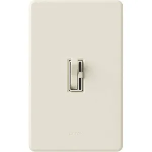 LUTRON AYCL-253P-LA Lighting Dimmer Toggle Light Almond | AH7MEW 36WG95