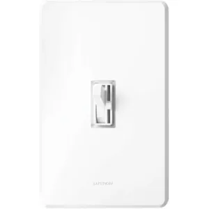 LUTRON AYCL-253P-WH Lighting Dimmer Toggle White | AH7MET 36WG92