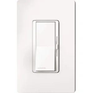 LUTRON DVCL-253P-WH Lighting Dimmer Decora Rocker White | AH7MEX 36WG96