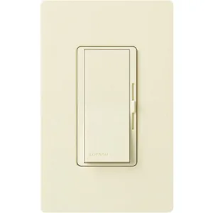 LUTRON DVSTV-AL Lighting Dimmer Control 120 to 277V Almond | AH7MFX 36WH23