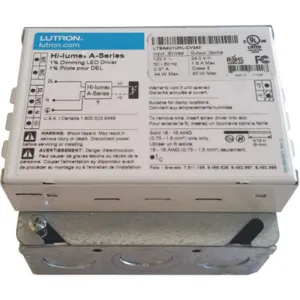 LUTRON L3DA4U1UKL-AV120 LED Driver 12VDC 120/277VAC 170-390 mA | AH7RRW 38AY07