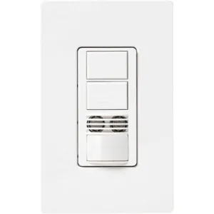 LUTRON MS-A202-WH Dual Technology Occupancy Sensor Wall White | AH7MFE 36WH04