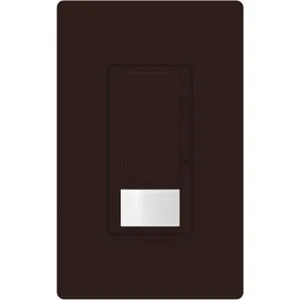 LUTRON MS-Z101-V-BR Vacancy Dimmer Sensor Wall Brown | AH7MFR 36WH18