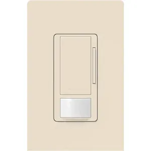 LUTRON MS-Z101-V-LA Vacancy Dimmer Sensor Wall Light Almond | AH7MFV 36WH21