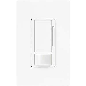 LUTRON MS-Z101-WH Occupancy / Vacancy Dimmer Sensor Wall White | AH7MFN 36WH15