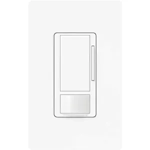 LUTRON MS-Z101-V-WH Vacancy Dimmer Sensor Wall White | AH7MFW 36WH22