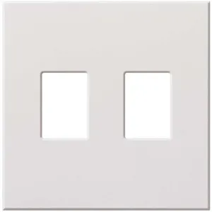 LUTRON VWP-2-WH Architecural Wallplate 2 Gang White | AE6CTX 5PWP5