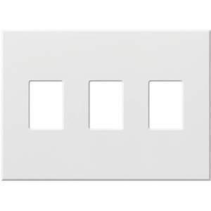LUTRON VWP-3-WH Architektur-Wandplatte 3-fach weiß | AE6CTY 5PWP6