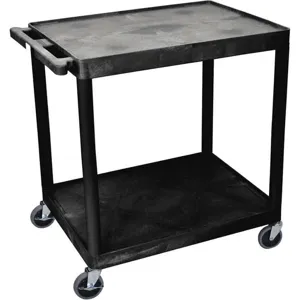 LUXOR TC22-B Utility Cart 400 Lb. Load Capacity Pe | AF4MAH 9APA4