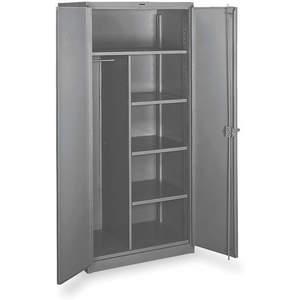 LYON DD1149 Combination Storage Cabinet, Welded, Size 24 x 60 x 82 Inch | AD2AZC 3MA49