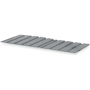 LYON DD66024 Bulk Shelf Level, Ribbed, Depth 36 Inch, Beam Capacity 1900 Lbs, Gray | AE4DBX 5JL68