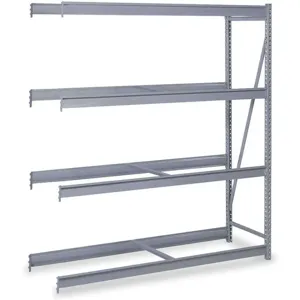 LYON DD67143 Bulk Storage Rack Add On, Size 36 x 48 x 120 Inch, Gray | AB2GXF 1LZB2