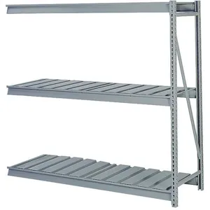 LYON DD67313R Bulk Storage Rack Add On, Ribbed, Size 36 x 72 x 72 Inch, Beam Capacity 1900 Lbs | AE4DNF 5JM38